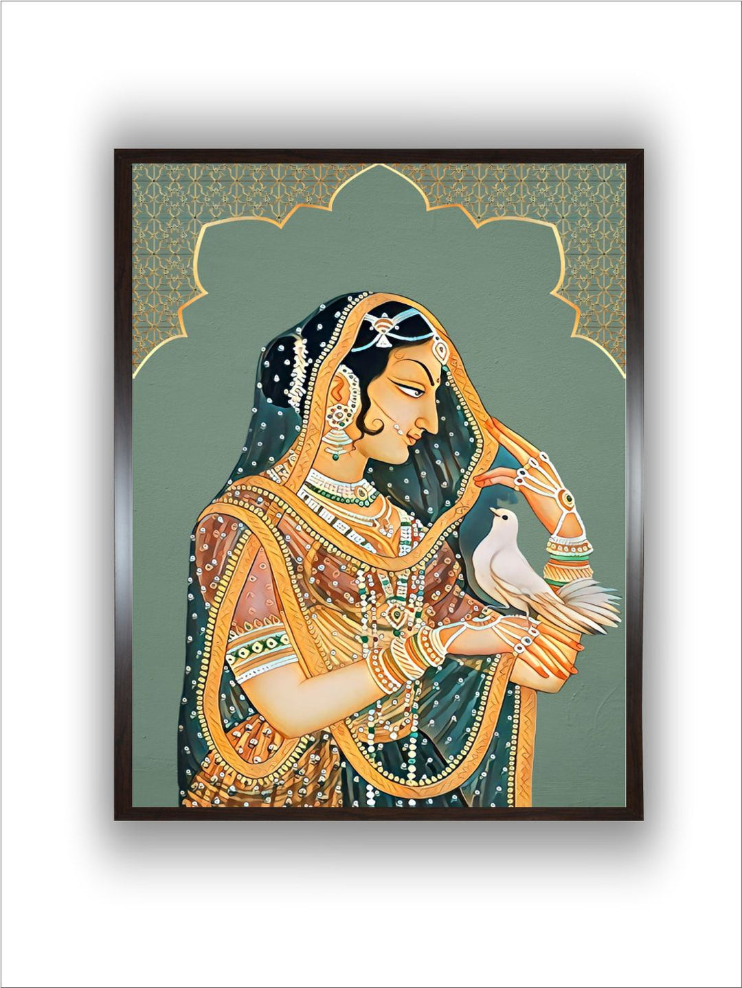 Indian Royal Lady Art