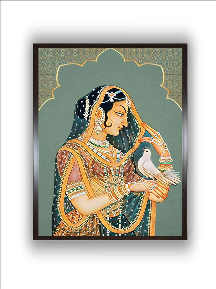 Indian Royal Lady Art