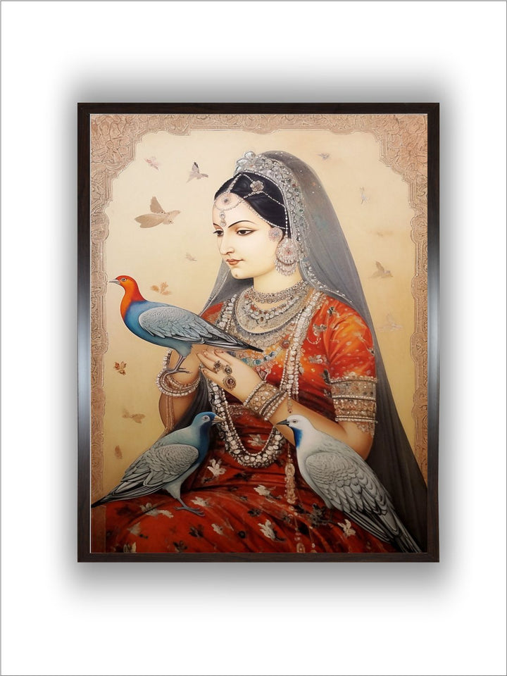 Indian Royal Lady Art