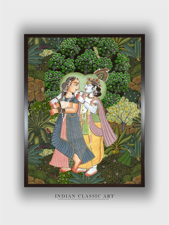 Radha Krishna Pichwai painting