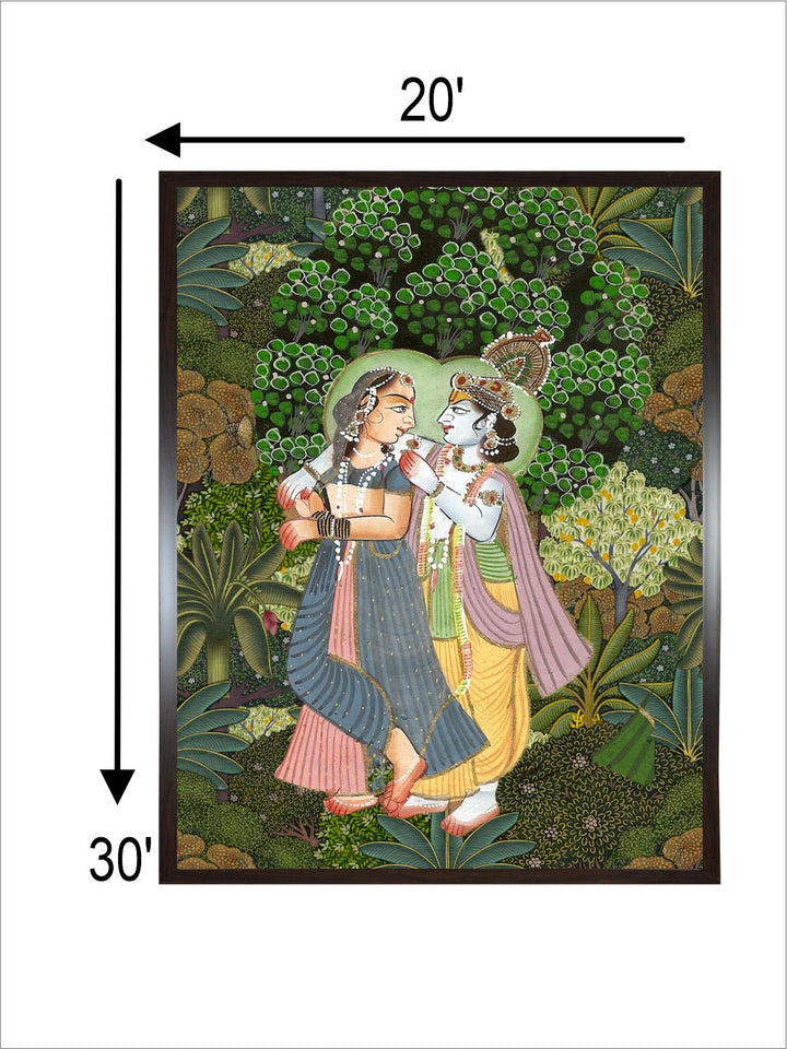 Radha Krishna Pichwai painting