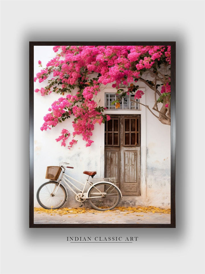 Indian Bougainvillea Art