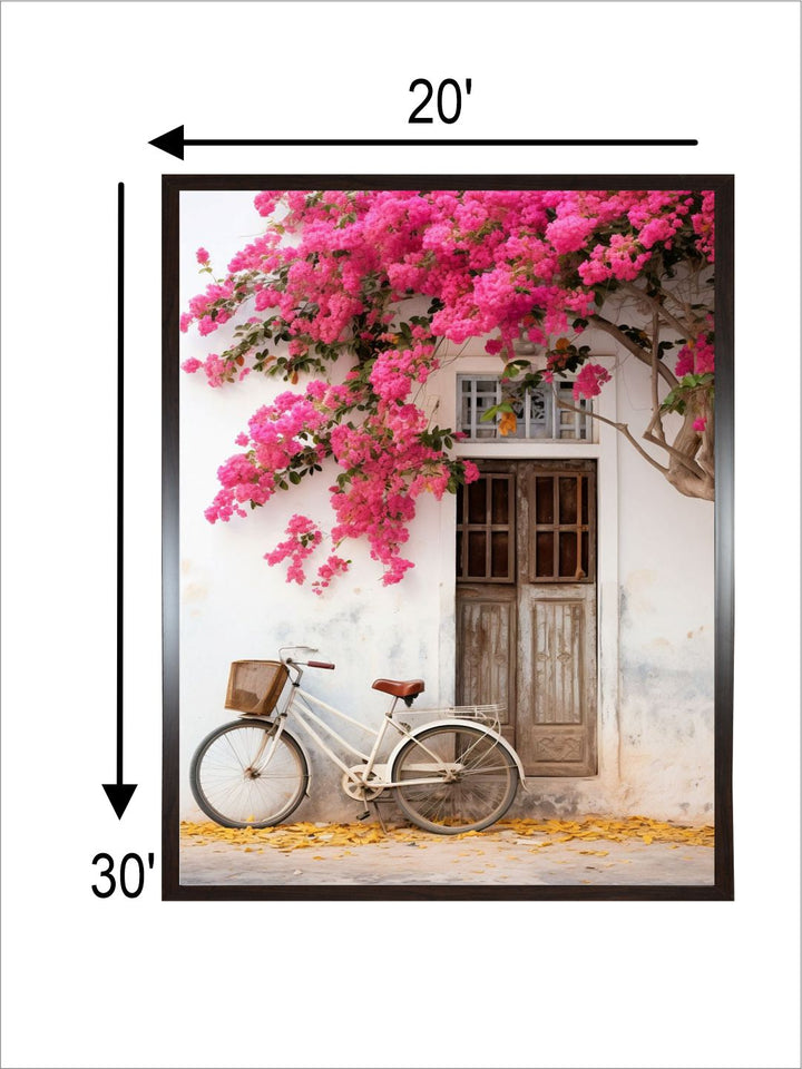 Indian Bougainvillea Art
