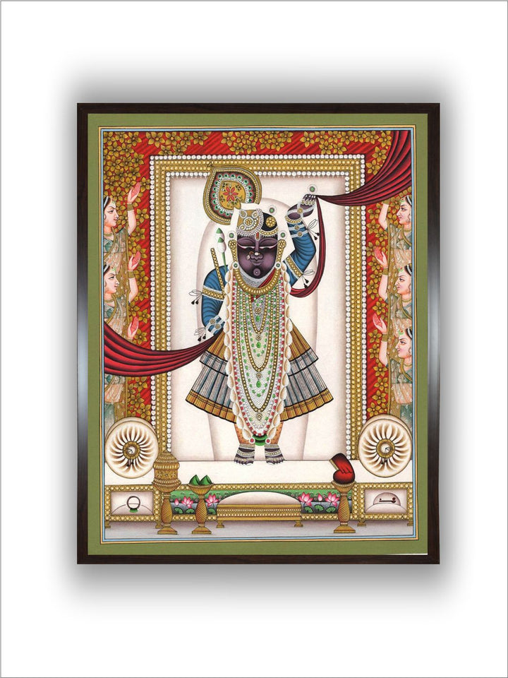 Indian Art Pichwai Shrinathji painting