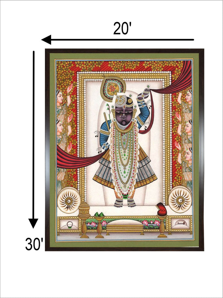 Indian Art Pichwai Shrinathji painting