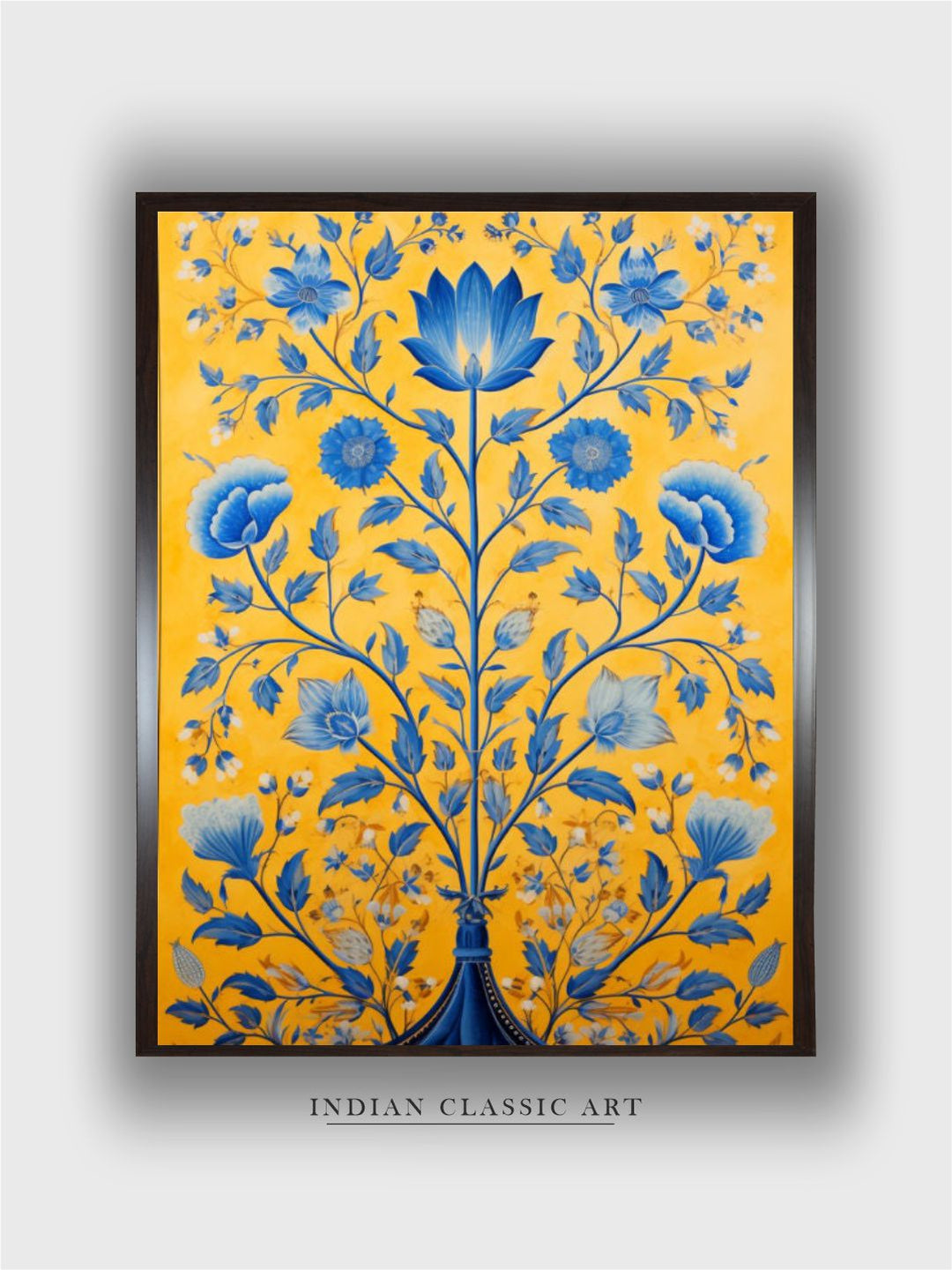 Floral Wall Painting