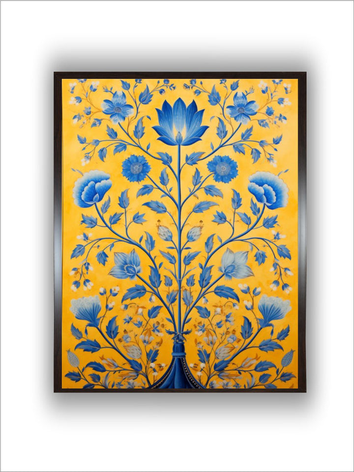 Floral Wall Painting