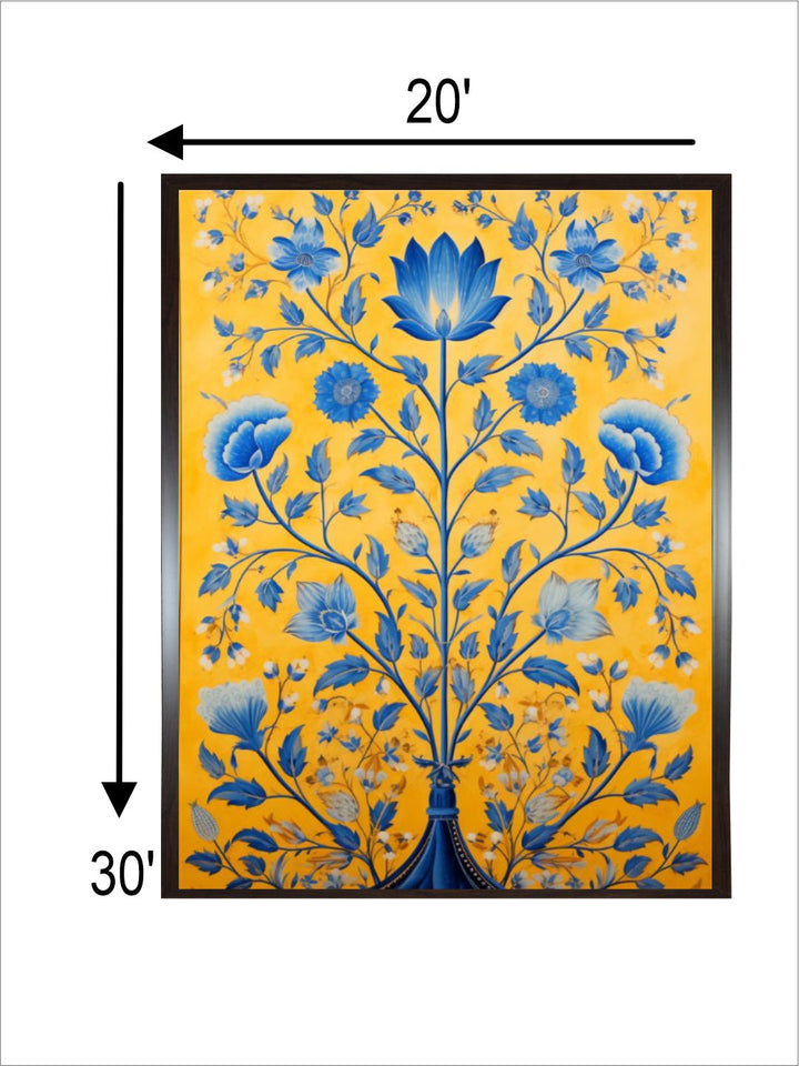 Floral Wall Painting