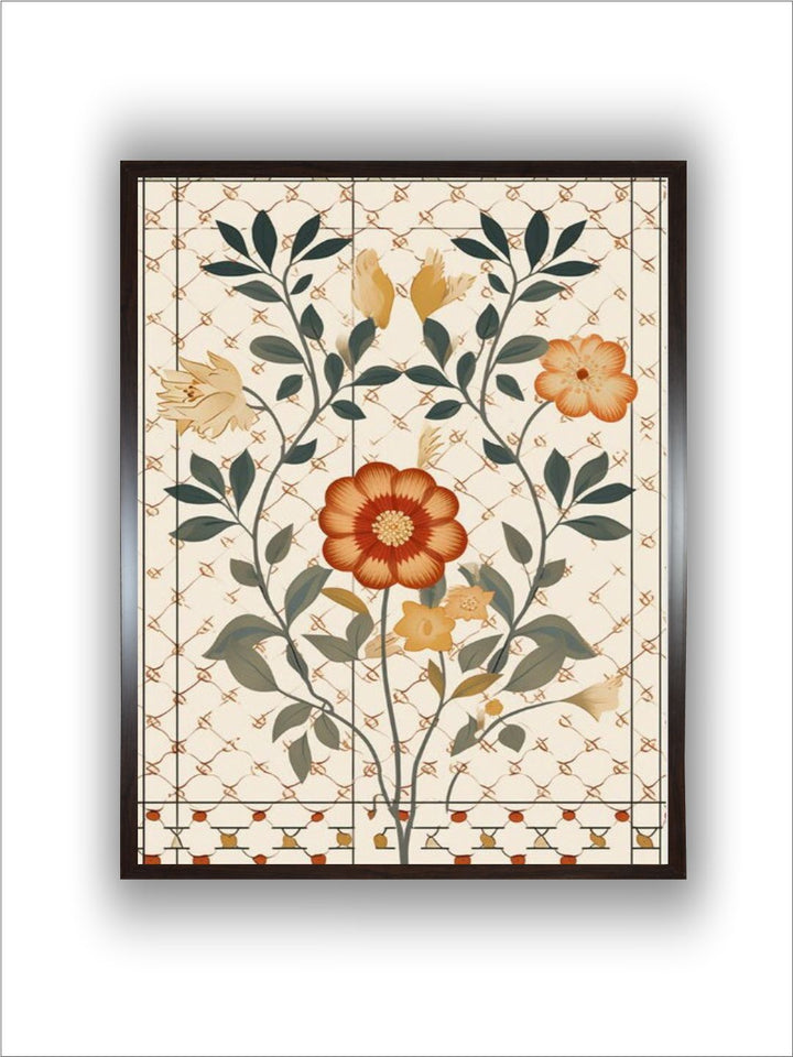 Indian Floral wall art