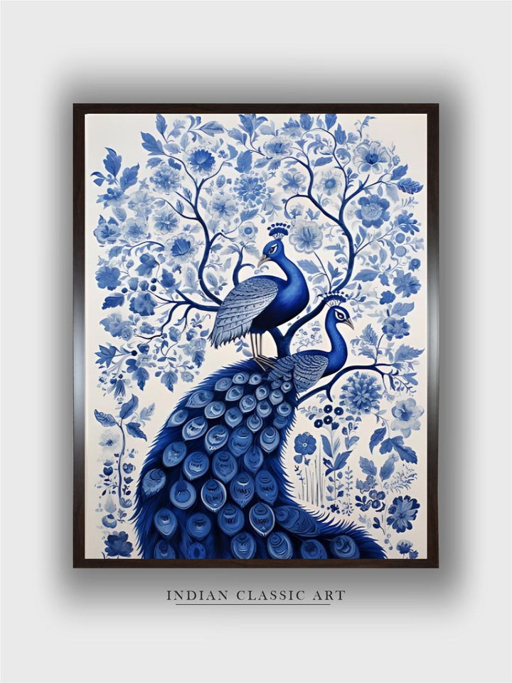 Indian Peacock Art