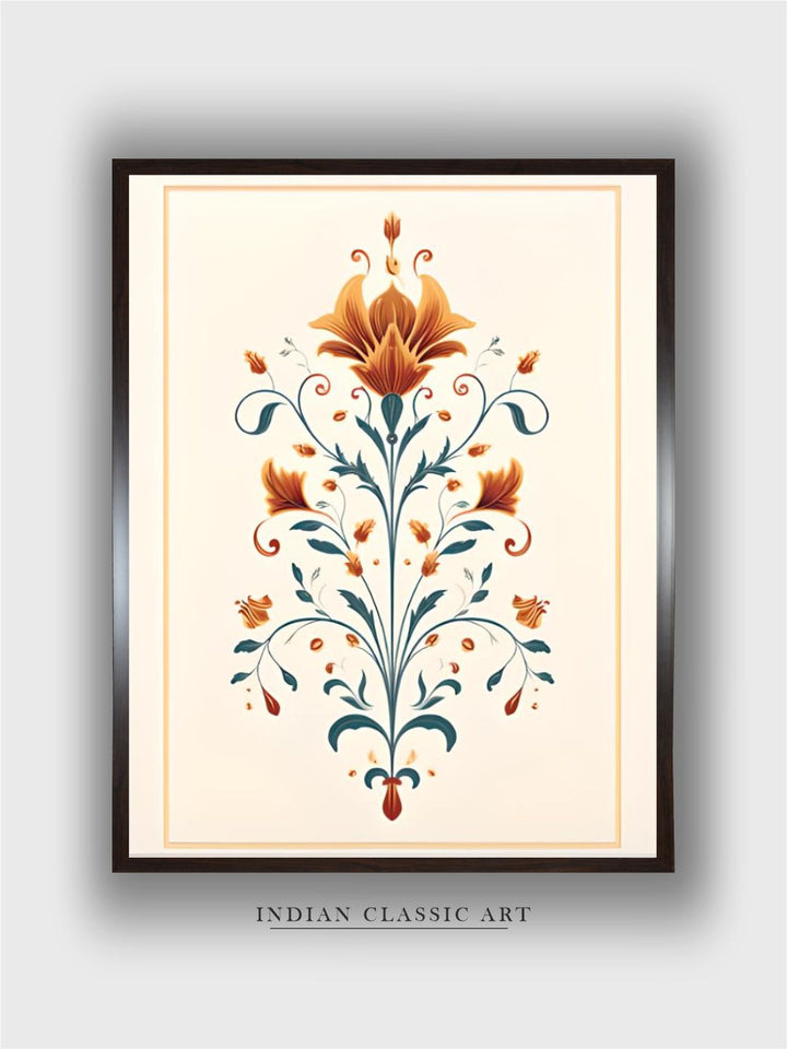 Art Indian Floral