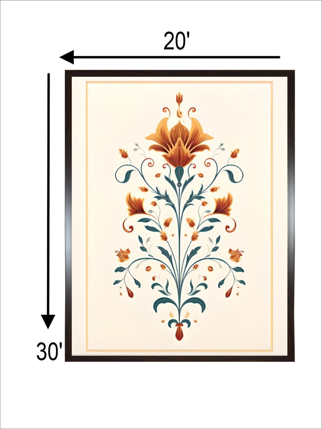 Art Indian Floral