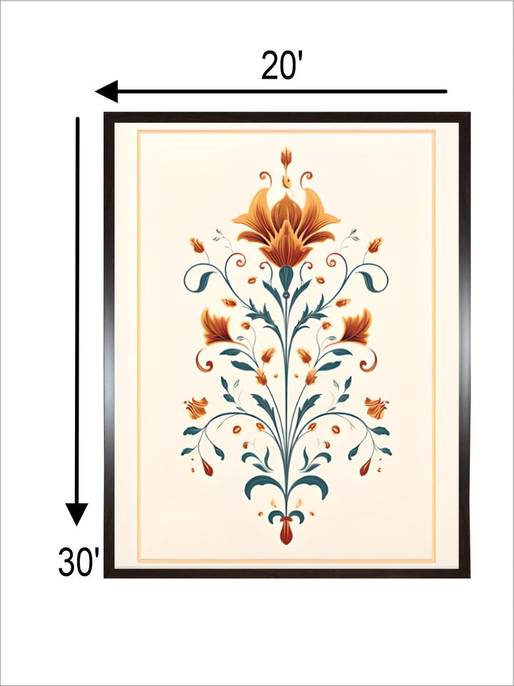 Art Indian Floral