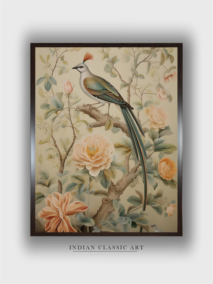 Indian Peacock wall art