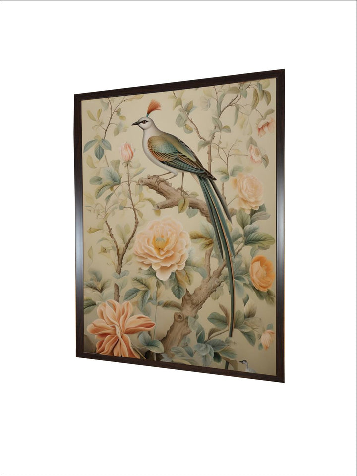 Indian Peacock wall art