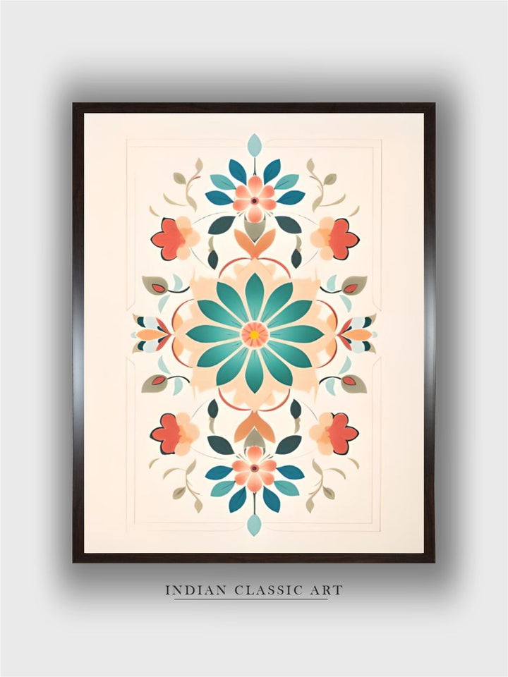 Indian Floral painting