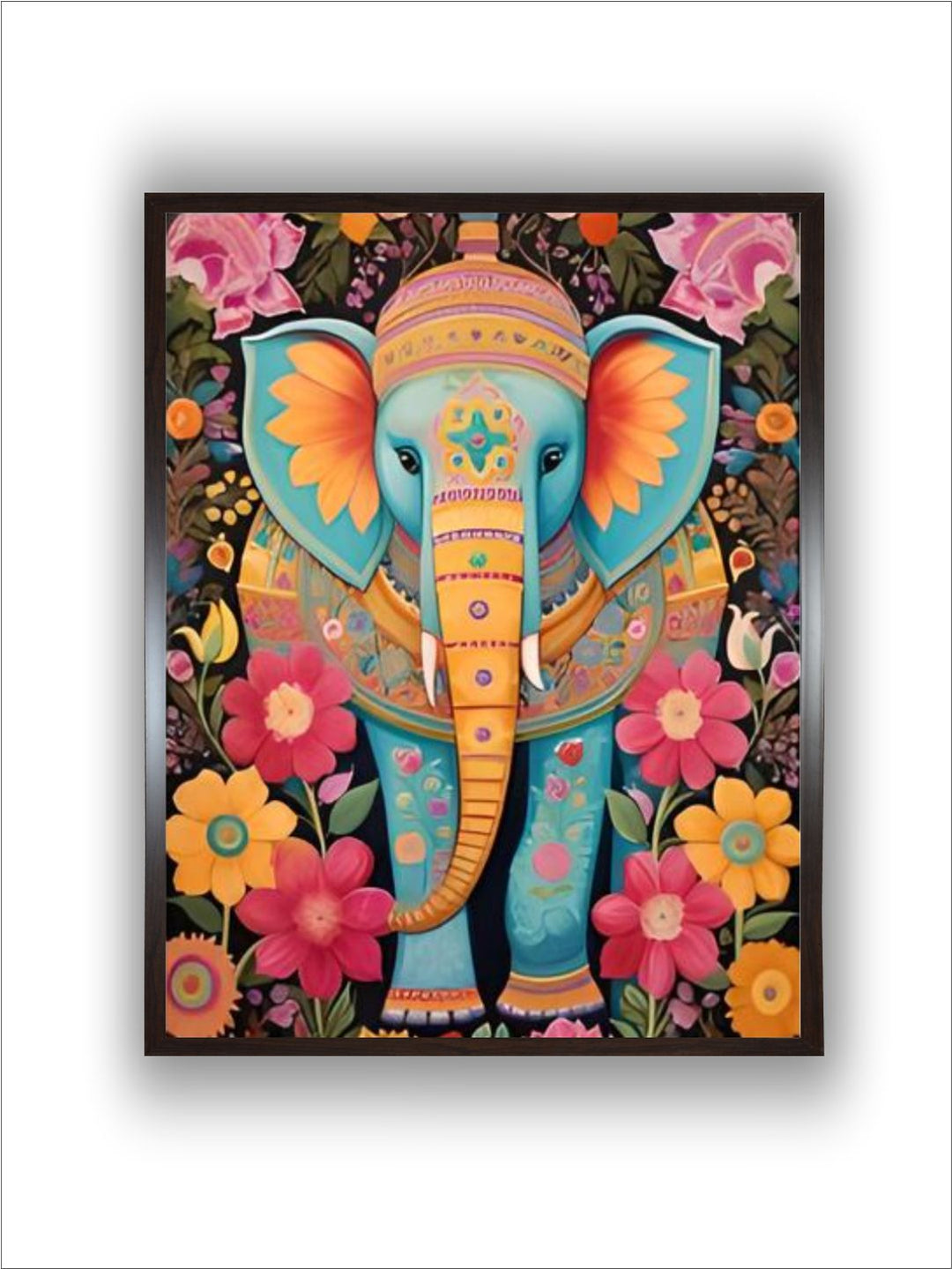 Indian Elephant Art