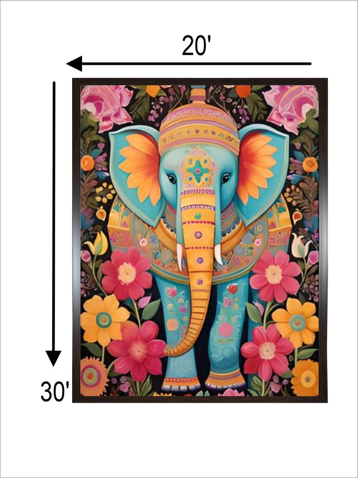 Indian Elephant Art