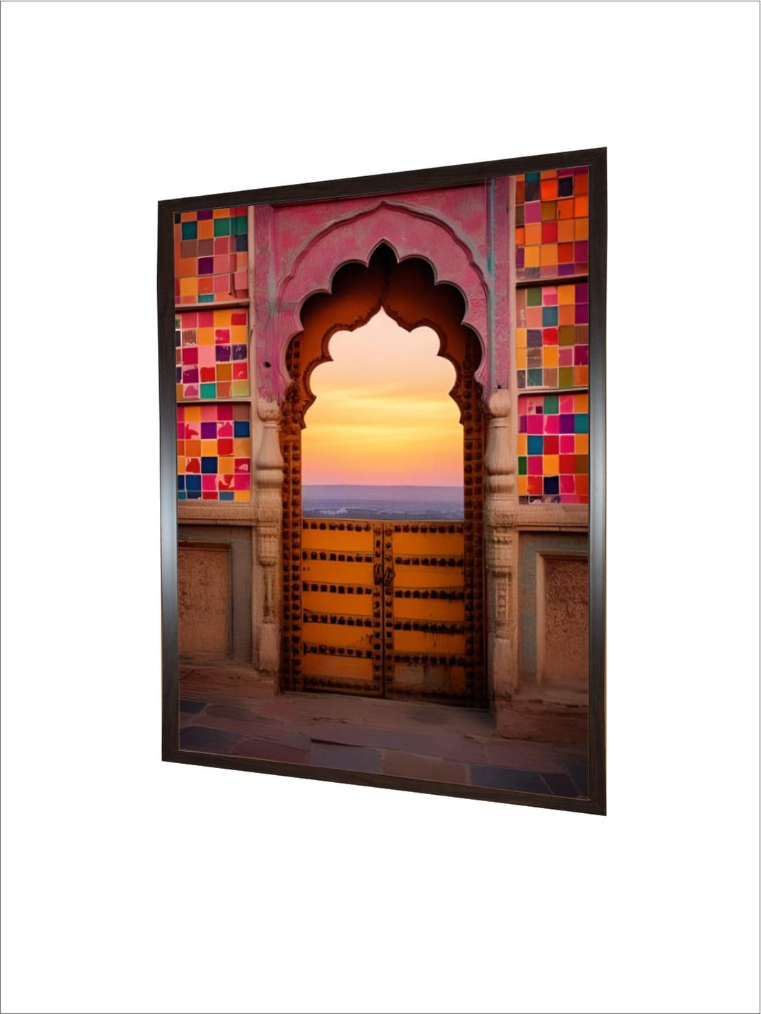 Indian Arch Art Colorful