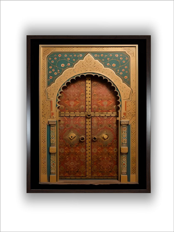 Indian Door Art Pichwai Wall Painting