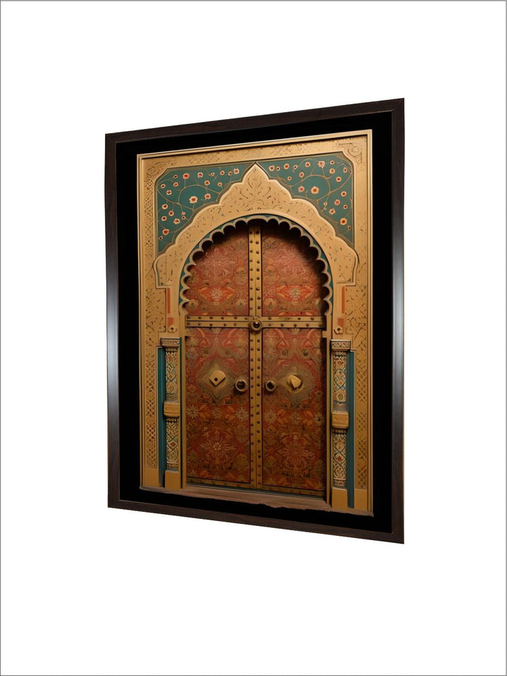 Indian Door Art Pichwai Wall Painting