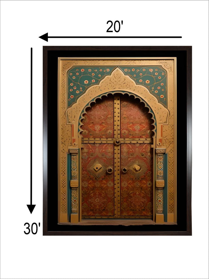 Indian Door Art Pichwai Wall Painting