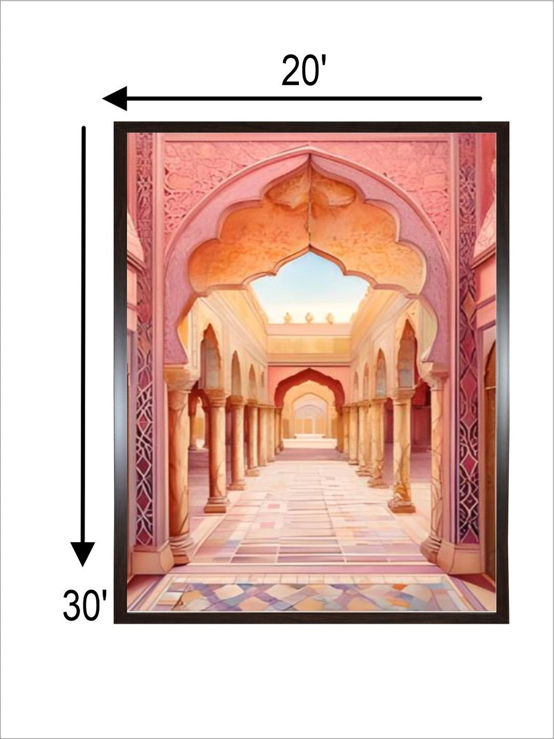 Arch Indian Wall Art