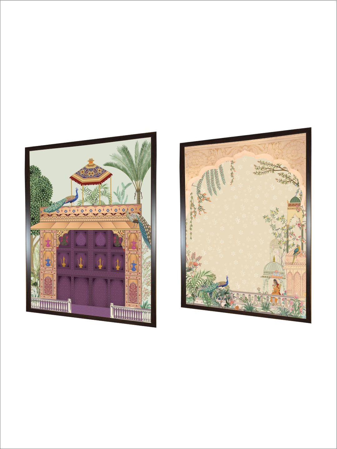 Indian Art Pichwai Painting Set of 2
