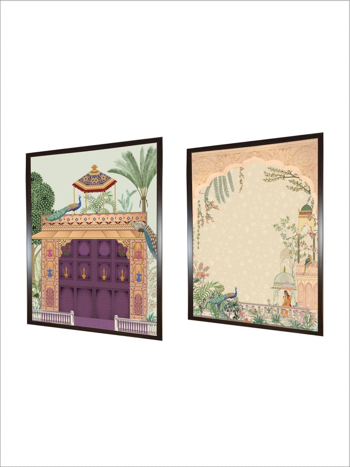 Indian Art Pichwai Painting Set of 2