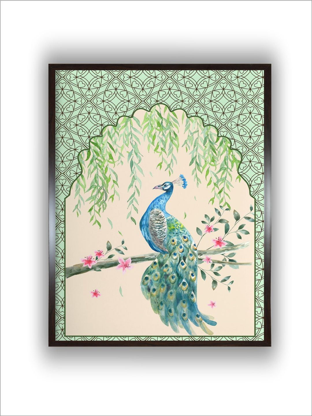 peacock painting