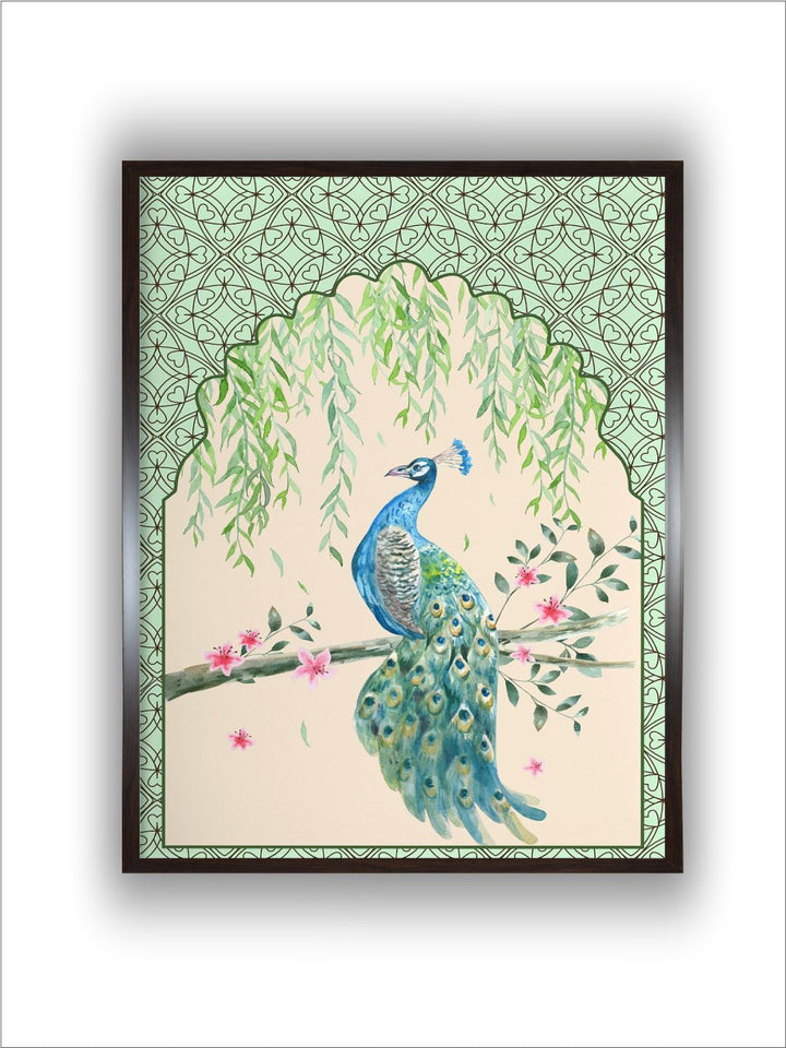 peacock painting