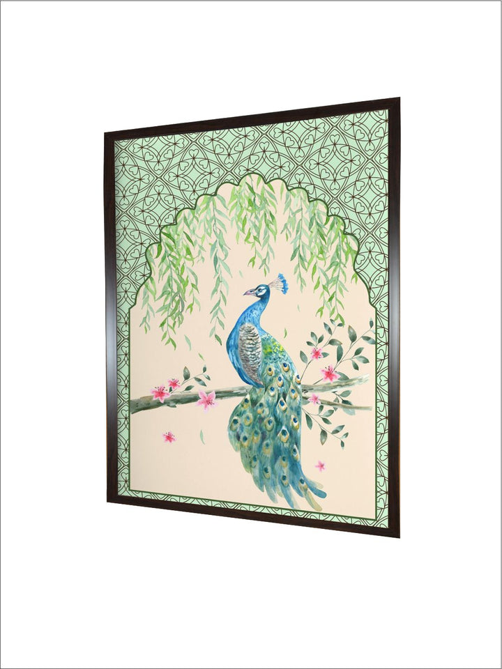 peacock painting