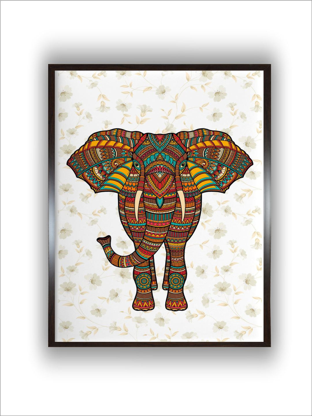 Elephant indian folk art