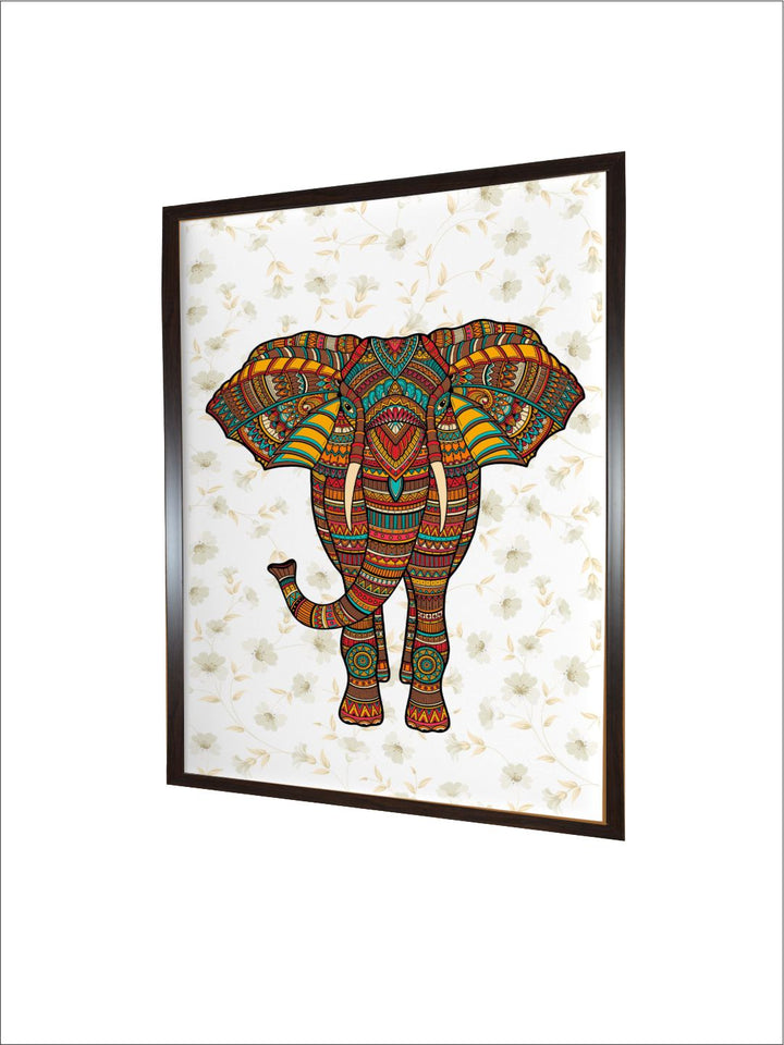 Elephant indian folk art
