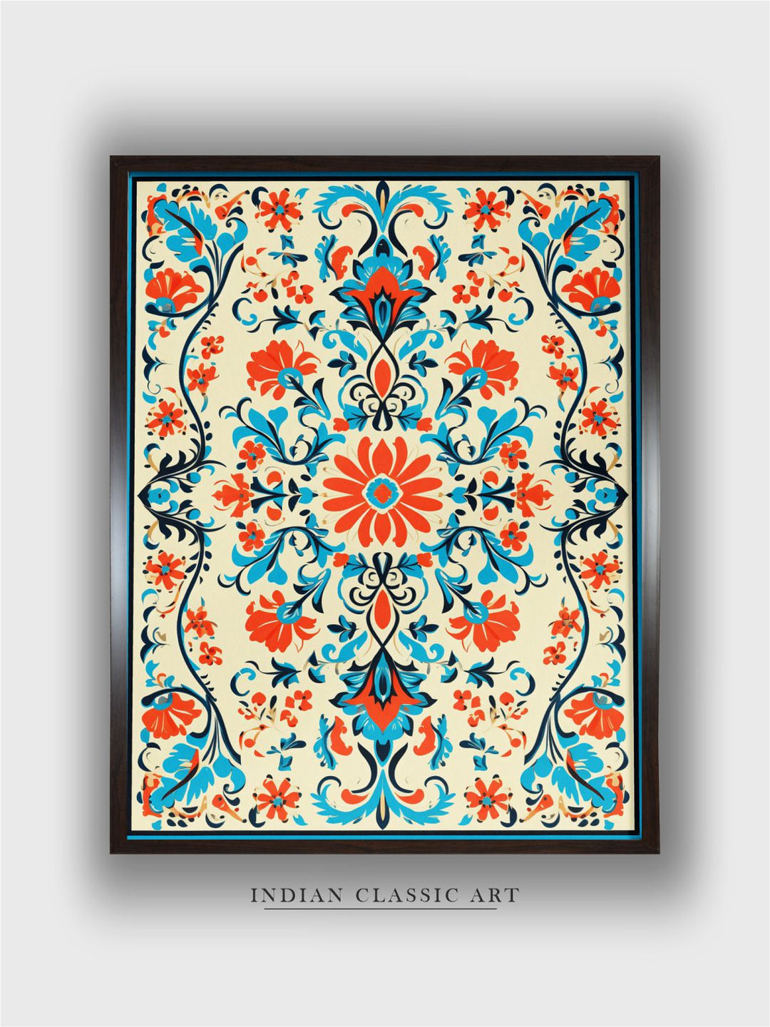 Persian Wallart Pattern | Indian Art