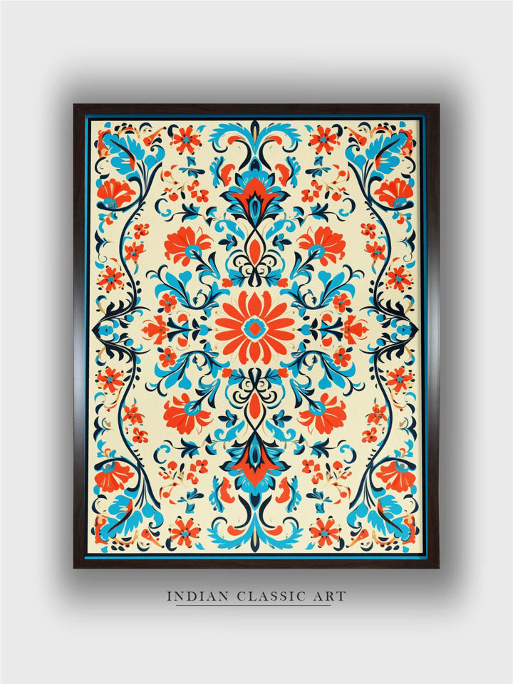 Persian Wallart Pattern | Indian Art