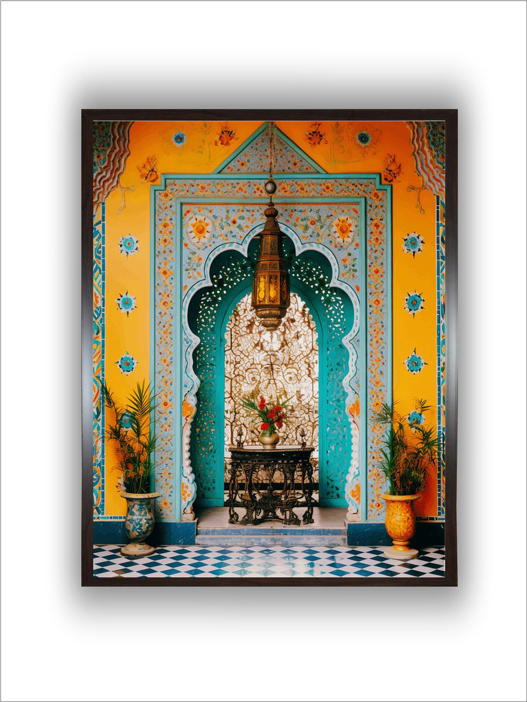 Vintage Palace Wall | Indian Art
