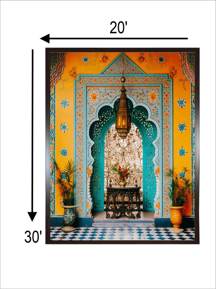 Vintage Palace Wall | Indian Art