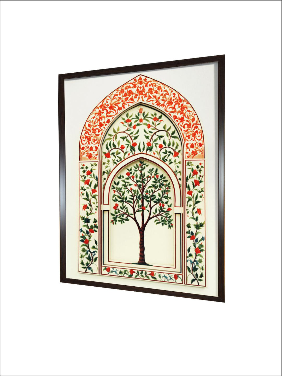 Indian Art Floral Tree