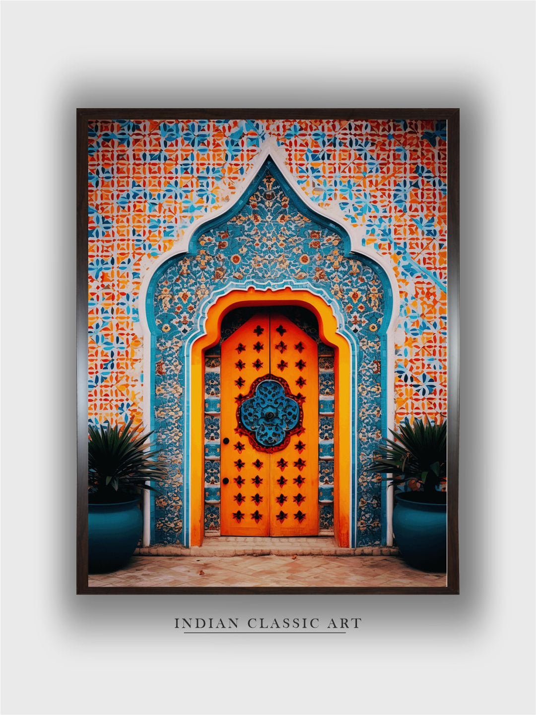 Vintage Palace Wall | Indian Art