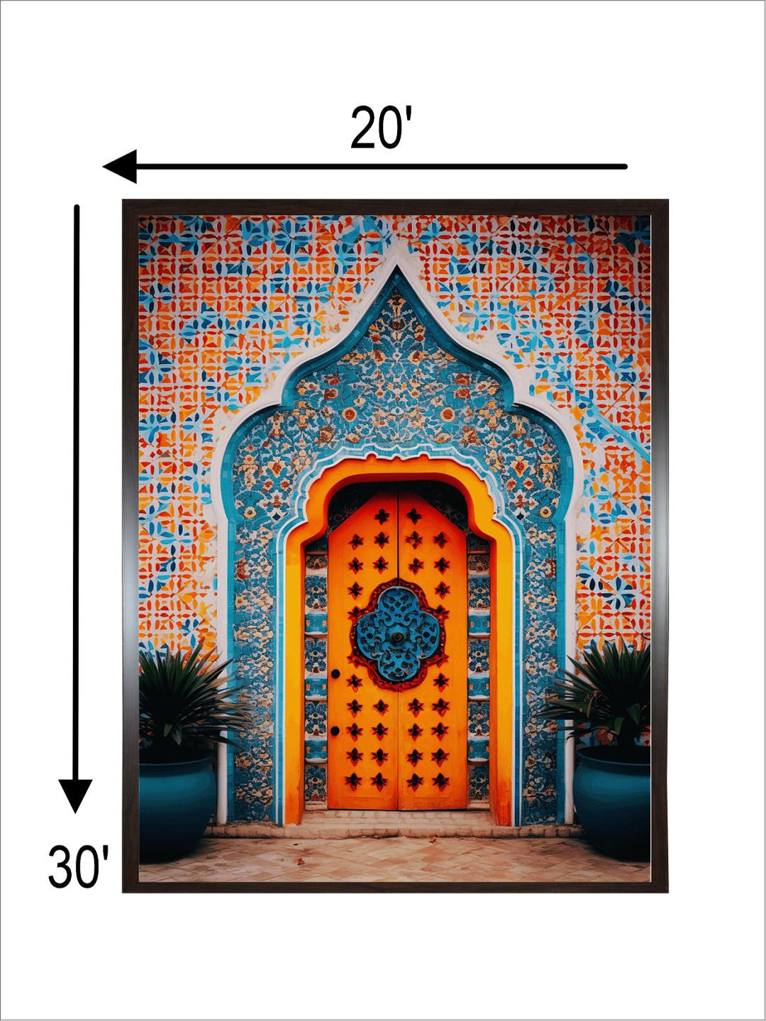 Vintage Palace Wall | Indian Art