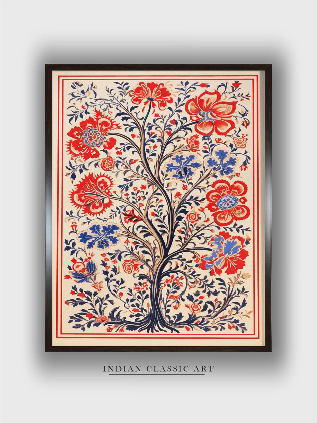 Floral Tree Of Life | Indian Art