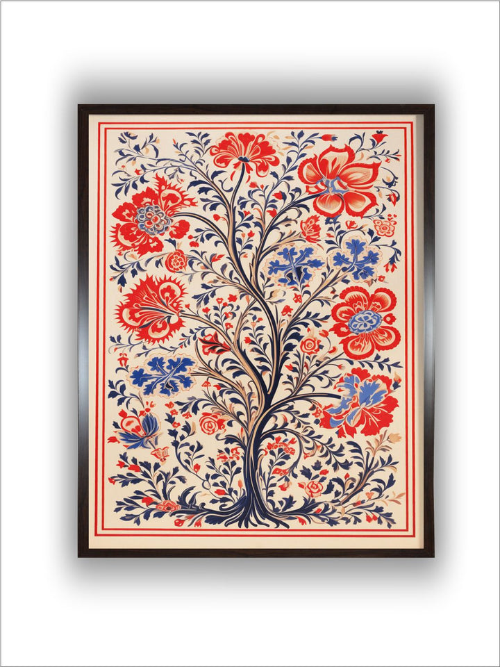 Floral Tree Of Life | Indian Art