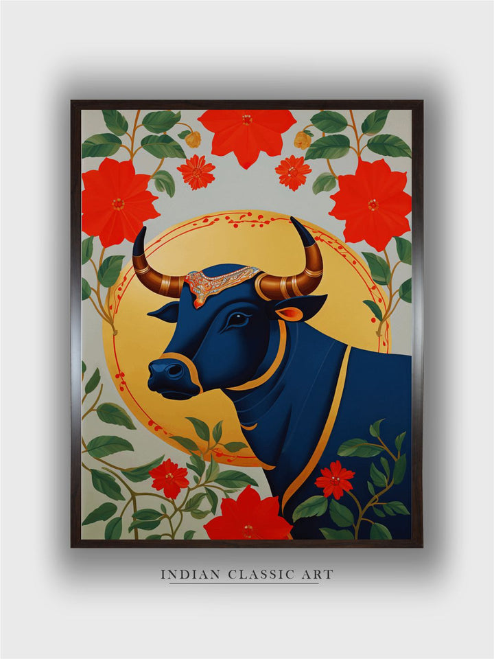 Indian Holy Cow Art