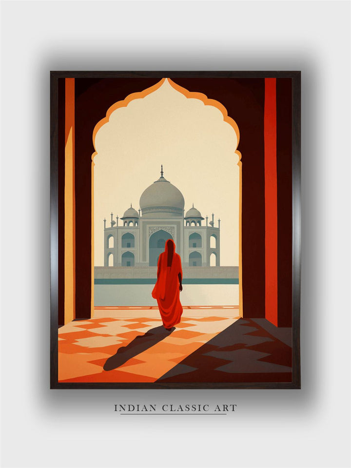 Indian Woman Art