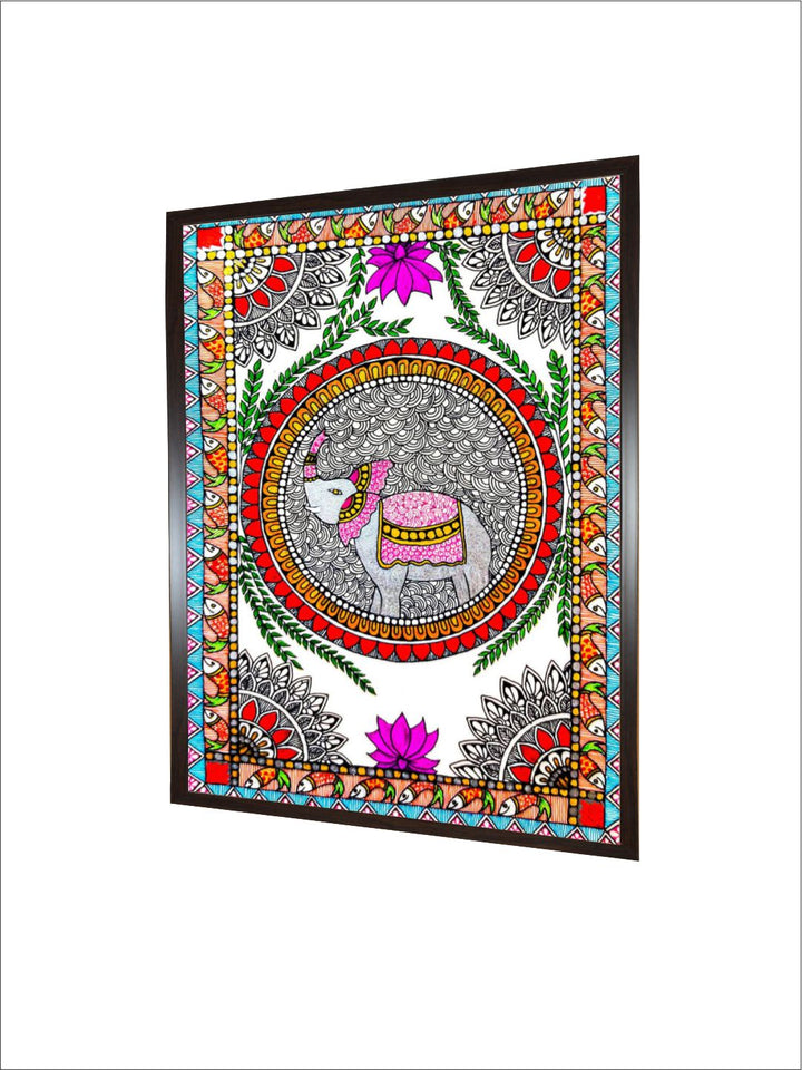 Madhubani Elephant Painting