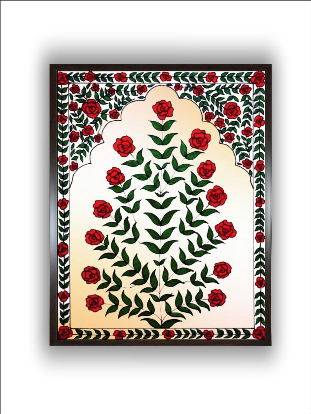 Indian art floral