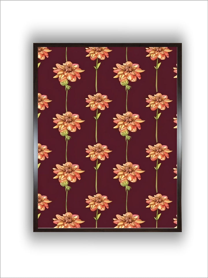 Lotuses Indian pichwai art