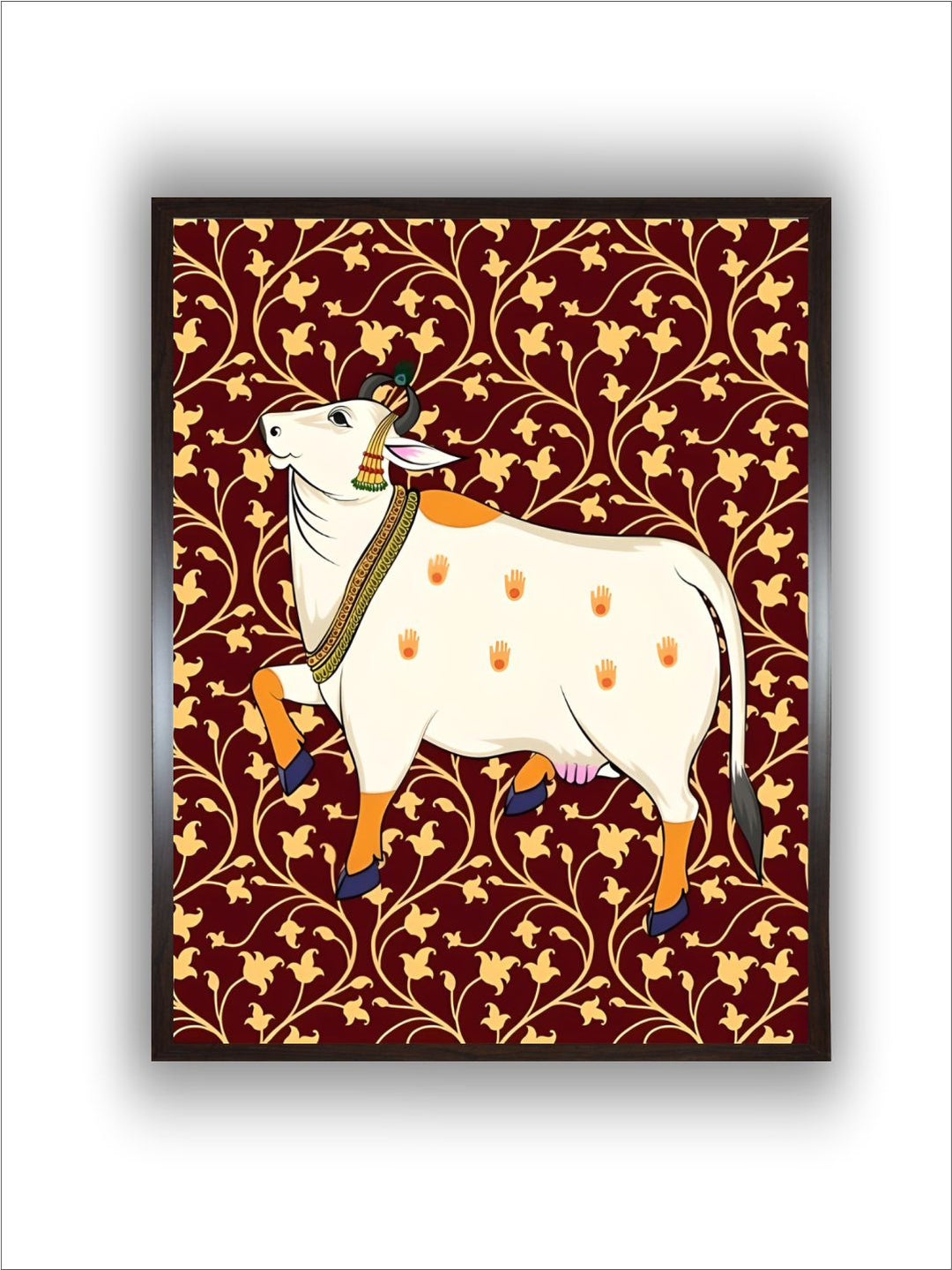 Pichwai Cow painting