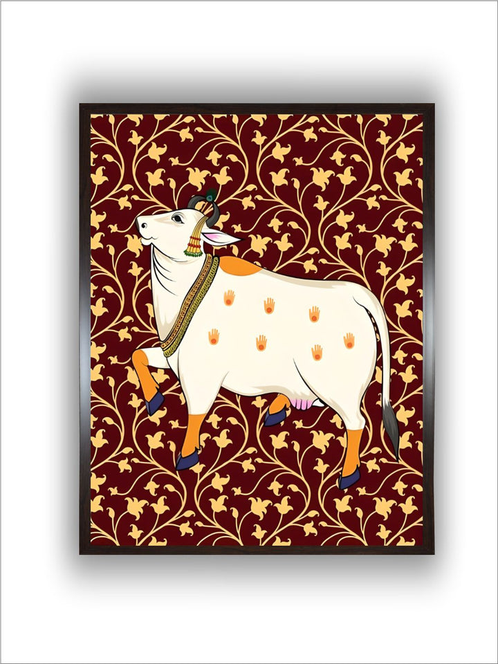 Pichwai Cow painting